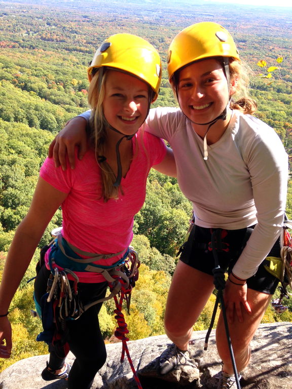 Meghan and Zoe (Category:  Rock Climbing)