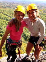 Meghan and Zoe (Category:  Rock Climbing)