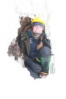 Climbing at Lion's On The Beach (Category:  Ice Climbing)