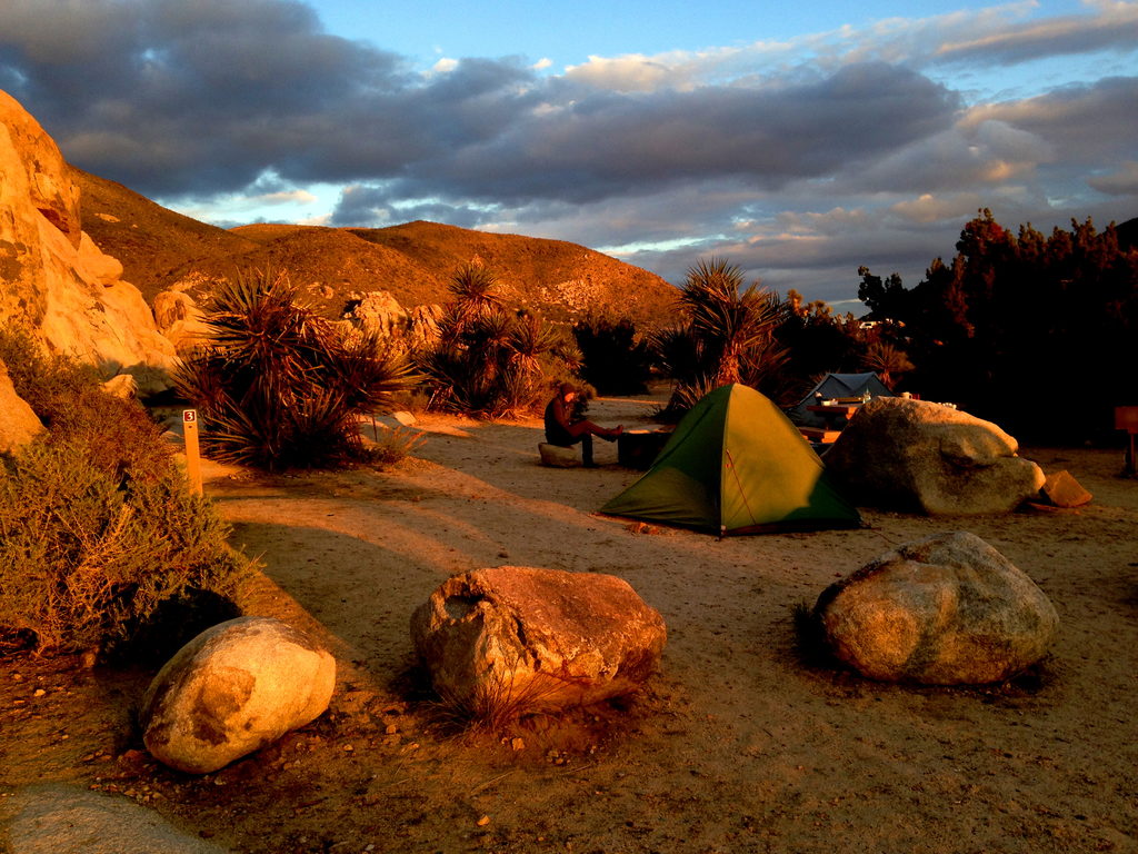 Sites 3 and 4 in Ryan Campground... again (Category:  Rock Climbing)