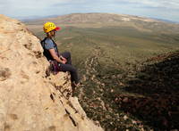 [Li]|[Il]ana on Geronimo (Category:  Rock Climbing)