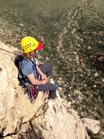 [Li]|[Il]ana on Geronimo (Category:  Rock Climbing)