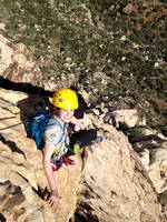 [Li]|[Il]ana on Geronimo (Category:  Rock Climbing)