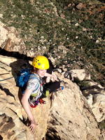 [Li]|[Il]ana on Geronimo (Category:  Rock Climbing)