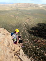 [Li]|[Il]ana on Geronimo (Category:  Rock Climbing)