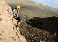 [Li]|[Il]ana on Geronimo (Category:  Rock Climbing)