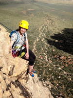 [Li]|[Il]ana on Geronimo (Category:  Rock Climbing)