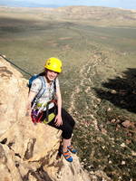 [Li]|[Il]ana on Geronimo (Category:  Rock Climbing)