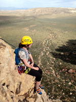 [Li]|[Il]ana on Geronimo (Category:  Rock Climbing)