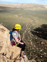 [Li]|[Il]ana on Geronimo (Category:  Rock Climbing)