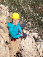 [Li]|[Il]ana on Geronimo (Category:  Rock Climbing)