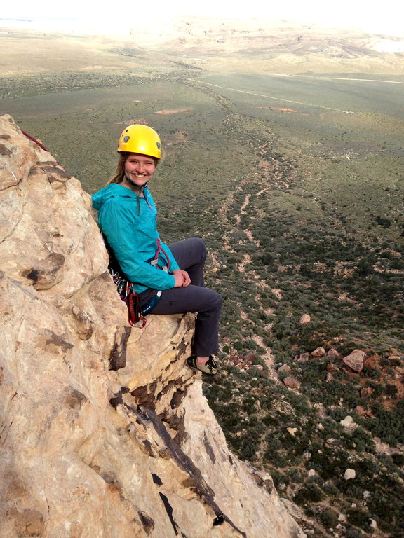 [Li]|[Il]ana on Geronimo (Category:  Rock Climbing)