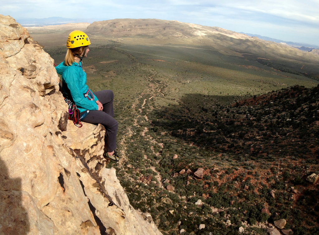 [Li]|[Il]ana on Geronimo (Category:  Rock Climbing)