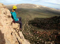 [Li]|[Il]ana on Geronimo (Category:  Rock Climbing)