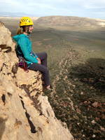 [Li]|[Il]ana on Geronimo (Category:  Rock Climbing)