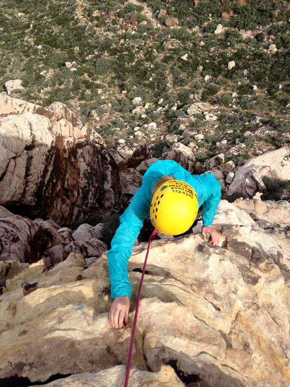 [Li]|[Il]ana on Geronimo (Category:  Rock Climbing)