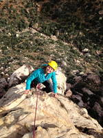 [Li]|[Il]ana on Geronimo (Category:  Rock Climbing)