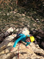 [Li]|[Il]ana on Geronimo (Category:  Rock Climbing)