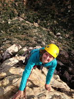 [Li]|[Il]ana on Geronimo (Category:  Rock Climbing)