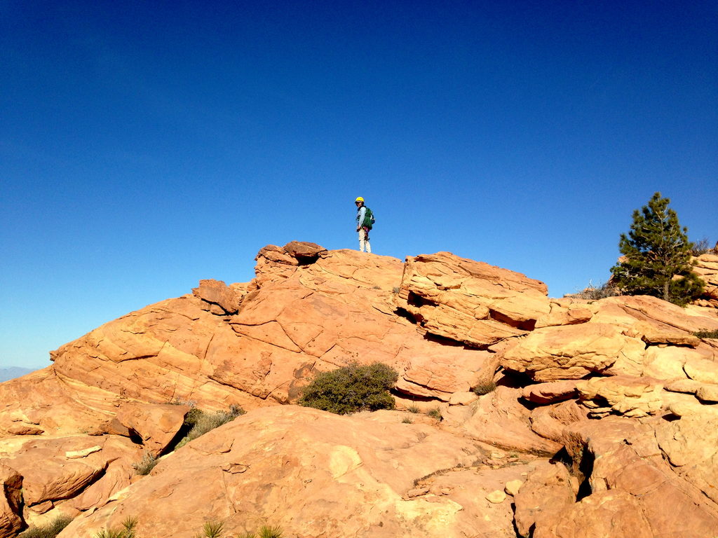 Atop Jubilant Song (Category:  Rock Climbing)