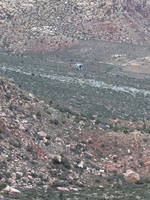 Helicopter rescue of a hiker in Icebox Canyon, about 800 yards from the road. (Category:  Rock Climbing)