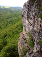 Liana climbing High Exposure (Category:  Rock Climbing)