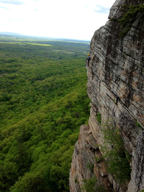 Liana climbing High Exposure (Category:  Rock Climbing)