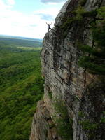 Liana climbing High Exposure (Category:  Rock Climbing)