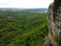 Deepa climbing High Exposure (Category:  Rock Climbing)