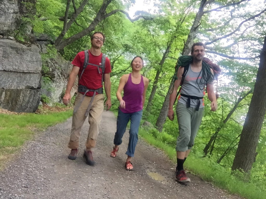 Carriage road at the end of the day (Category:  Rock Climbing)