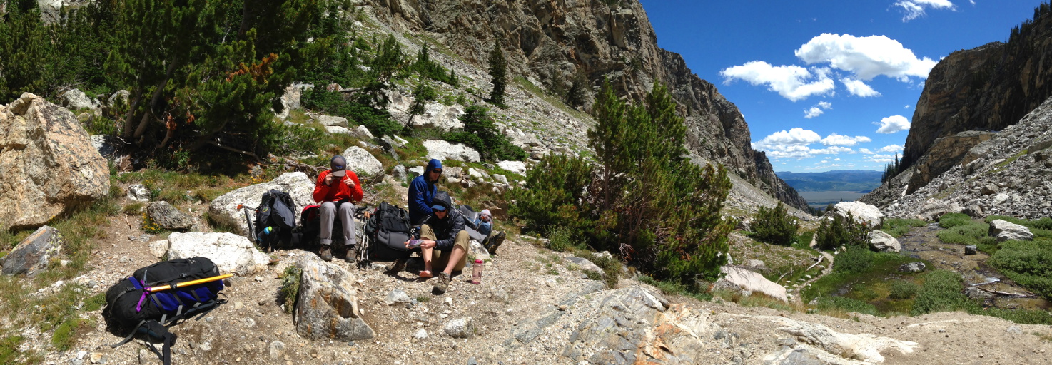 Taking a break at the Meadows (Category:  Rock Climbing)