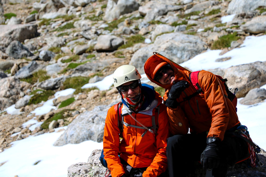 Adam and me (Category:  Rock Climbing)