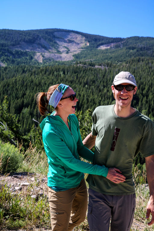 Gretchen and Adam (Category:  Rock Climbing)