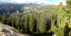 Hiking out of the Winds (Category:  Rock Climbing)