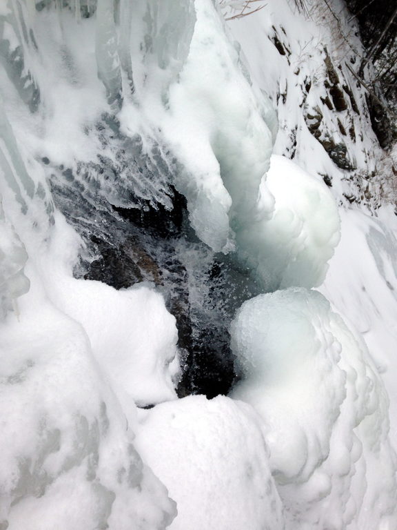 Definitely some water...  (Category:  Ice Climbing)