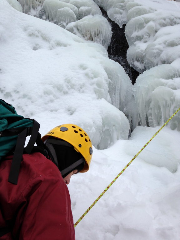 I really like this photo (Category:  Ice Climbing)