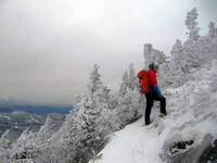 Nearly at the summit (Category:  Ice Climbing)