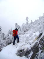 Nearly at the summit (Category:  Ice Climbing)