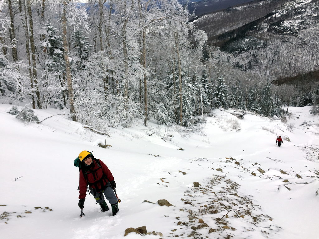 I wasn't lagging. I had stopped to pee. (Category:  Ice Climbing)