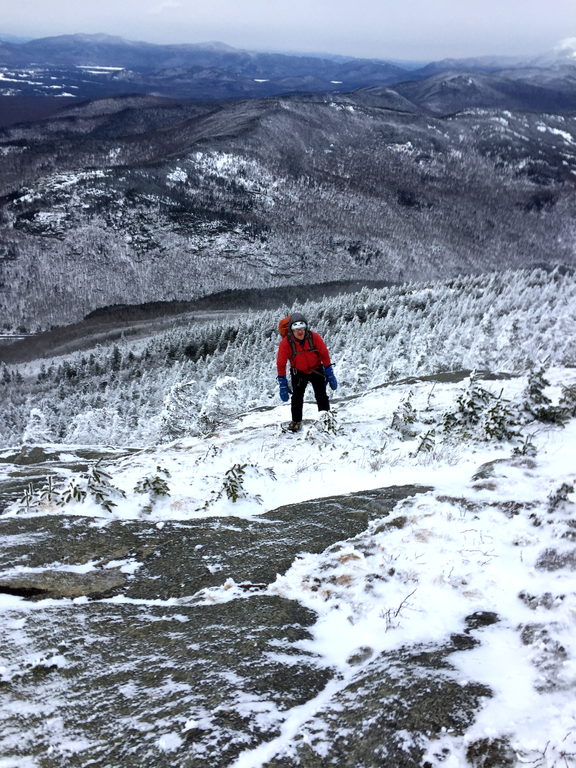 Approaching the summit (Category:  Ice Climbing)