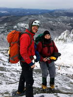 At the summit of Cascade (Category:  Ice Climbing)