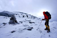 Awesome shot of David on Algonquin! (Category:  Ice Climbing)