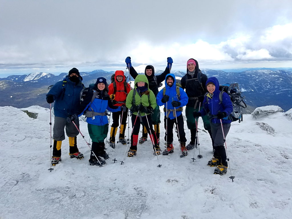 Atop Algonquin (Category:  Ice Climbing)