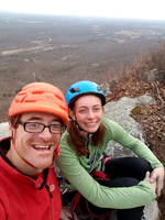 Does my chin look big in this photo? (Category:  Rock Climbing)