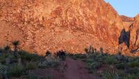 Hiking in to Black Velvet (Category:  Rock Climbing)