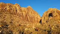 Hiking in to Black Velvet (Category:  Rock Climbing)