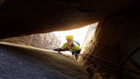 Sarah on Frogland (Category:  Rock Climbing)