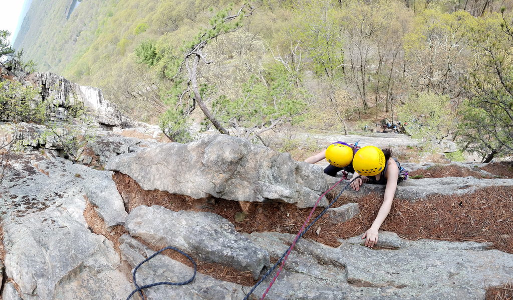 Gaze off in the distance... (Category:  Rock Climbing)