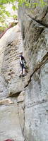 Tara on Father and Son (Category:  Rock Climbing)