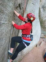 Molly on Fruit of the Loin (Category:  Rock Climbing)